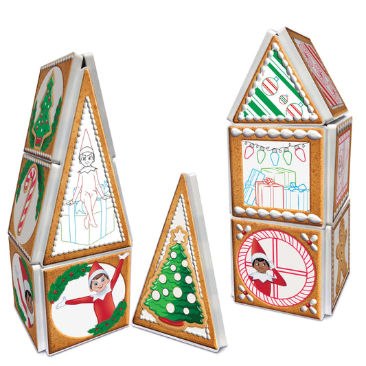 Crayola Elf on The Shelf Gingerbread House Magnetic Kit