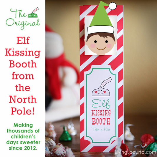 Kissing Booth for Elf on the Shelf
