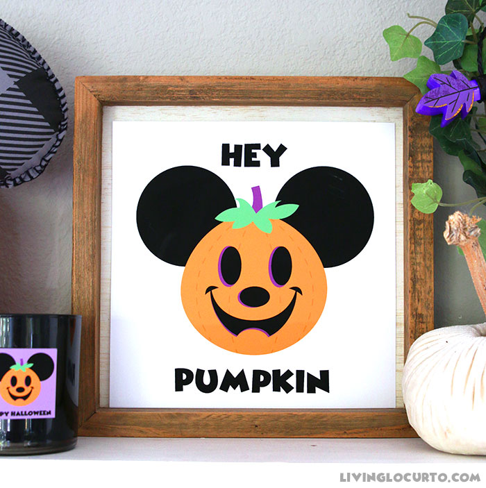 Pumpkin Mickey Halloween Printables