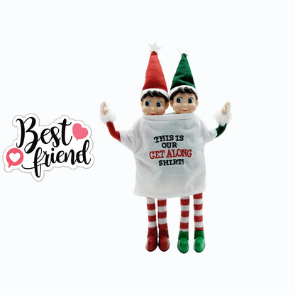 Elf Doll Get Along Shirt (Doll is not Included)