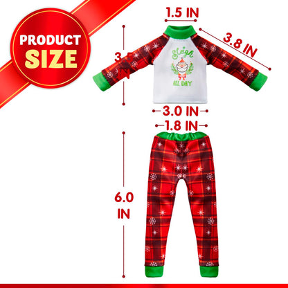 Christmas Elf Doll Pajamas