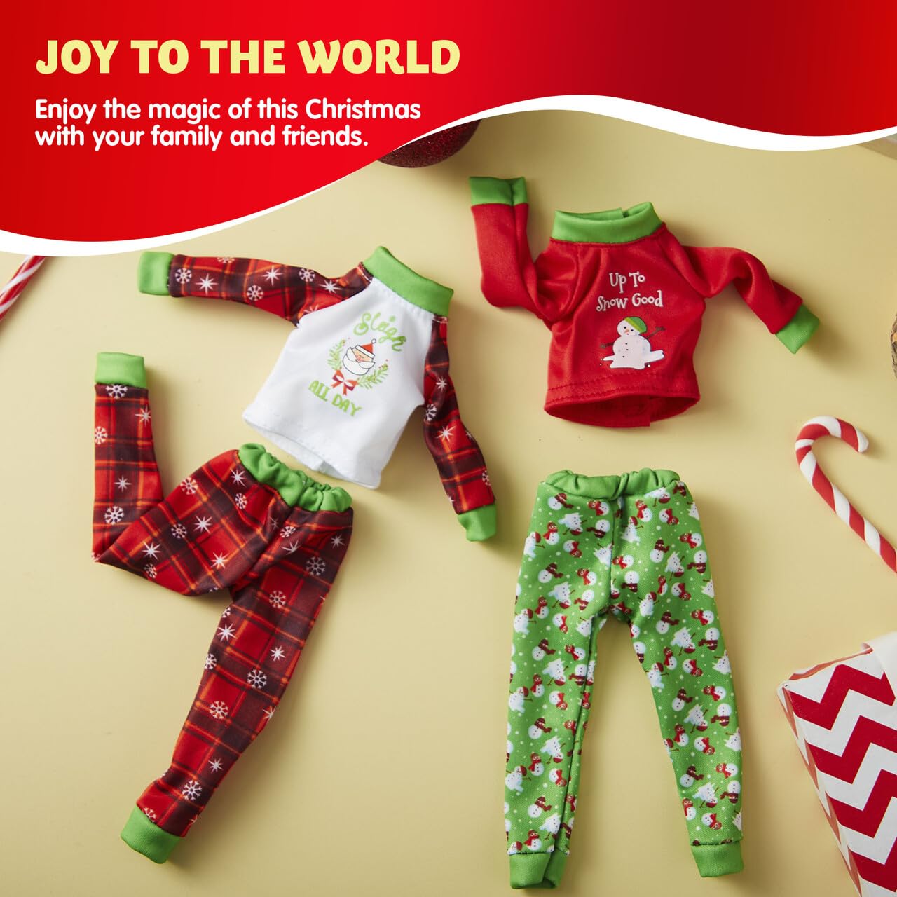 Christmas Elf Doll Pajamas