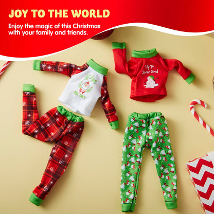 Christmas Elf Doll Pajamas