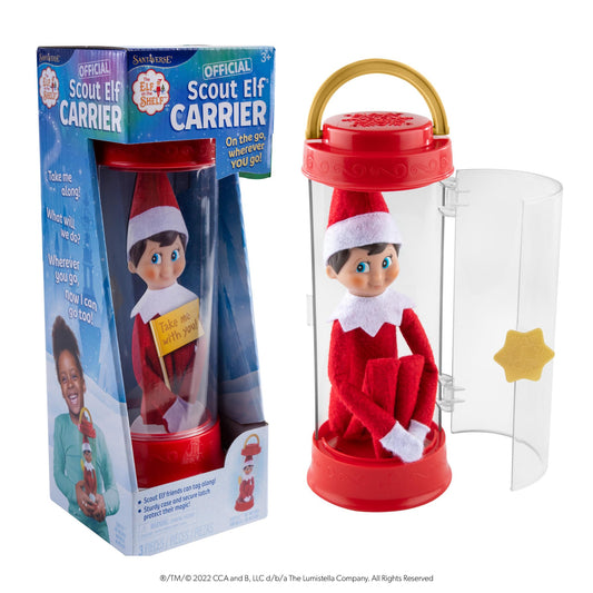 The Elf on the Shelf Scout Elf Carrier from The North Pole