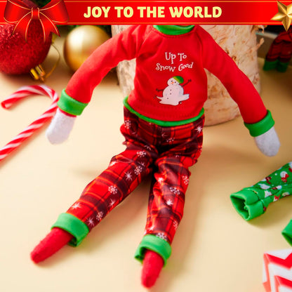 Christmas Elf Doll Pajamas