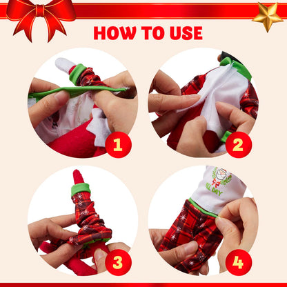 Christmas Elf Doll Pajamas