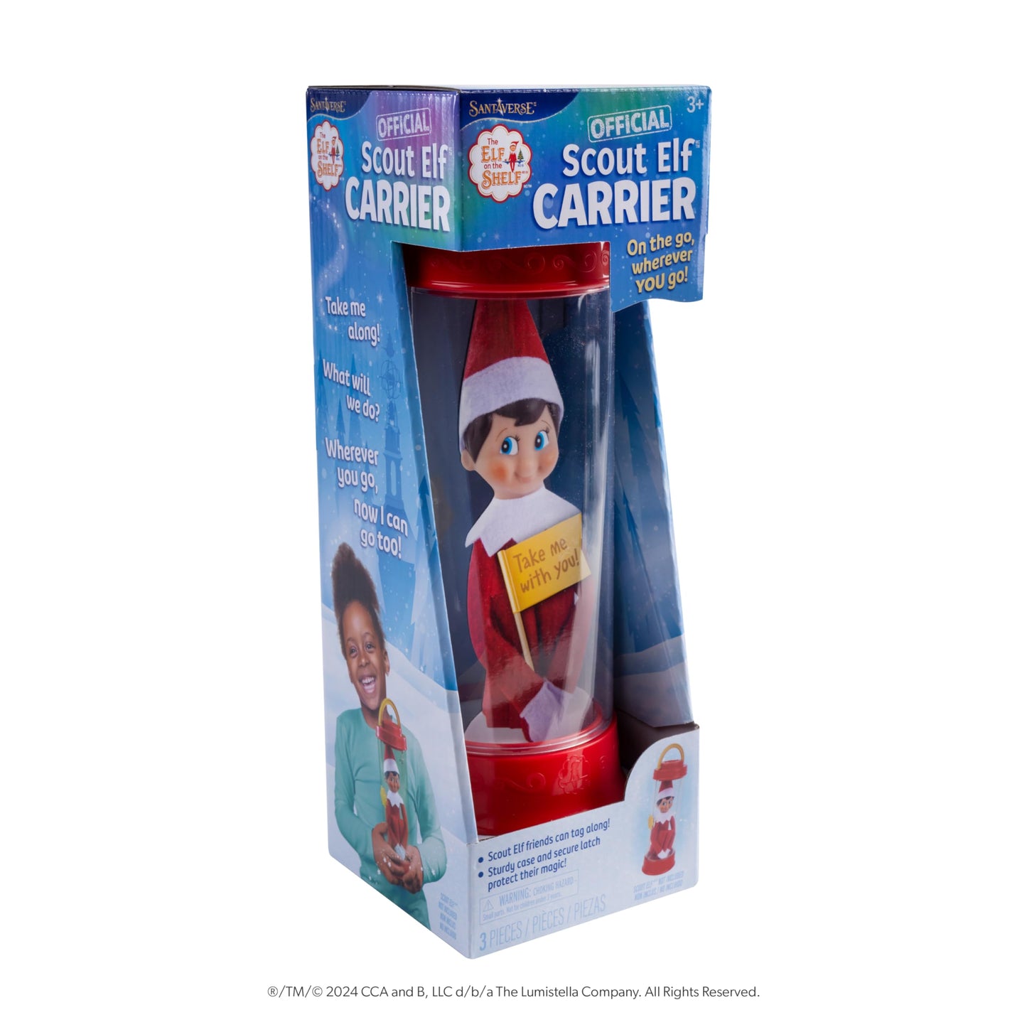 The Elf on the Shelf Scout Elf Carrier from The North Pole