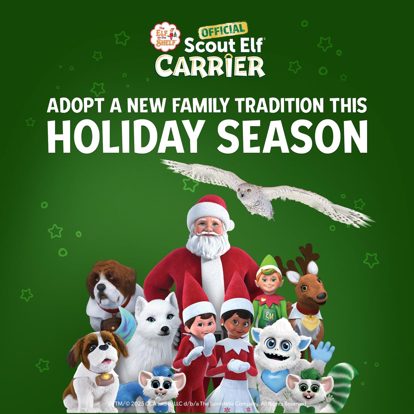 The Elf on the Shelf Scout Elf Carrier from The North Pole