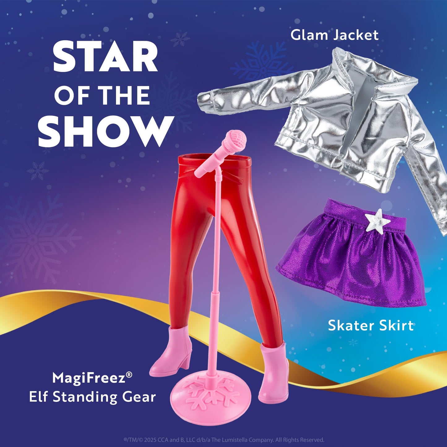 The Elf on the Shelf MagiFreez Pop Star Elf Set