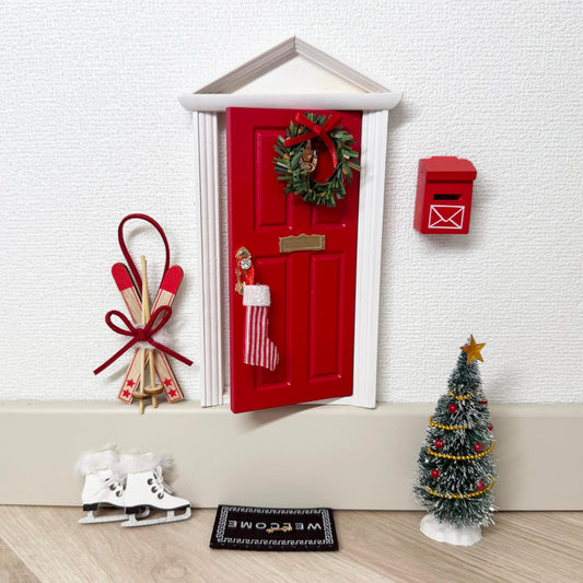 Christmas Elf Door for Wall - Elf Magical Door