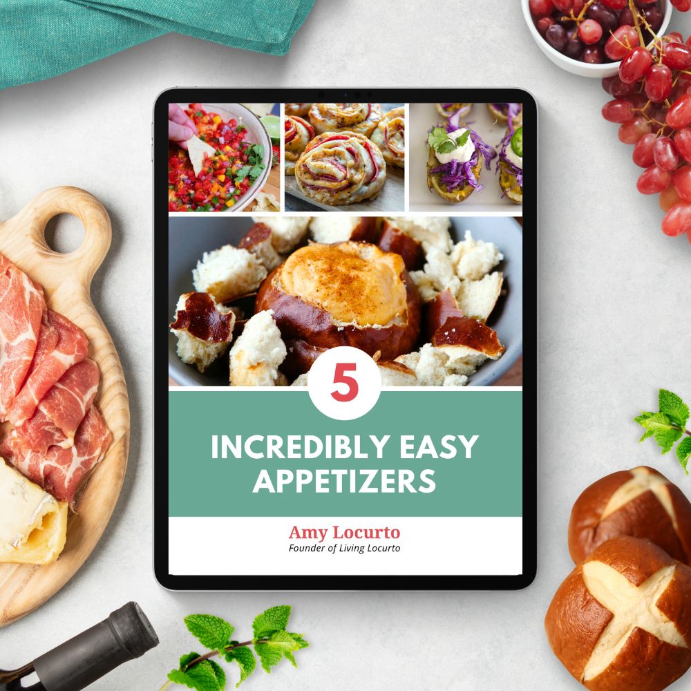 Savory Appetizers Mini Cookbook