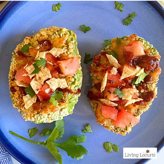 Fried Stuffed Avocado Bites - Printable Recipe & Avocado Party Decor