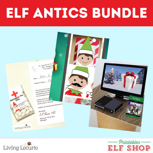 Elf Antics Printable Bundle
