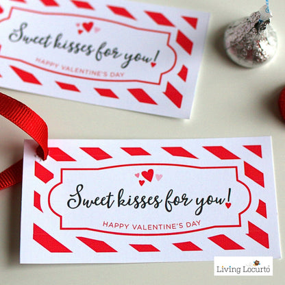 Homemade Strawberry Cake Mix Cookies - Printable Recipe & Gift Tags