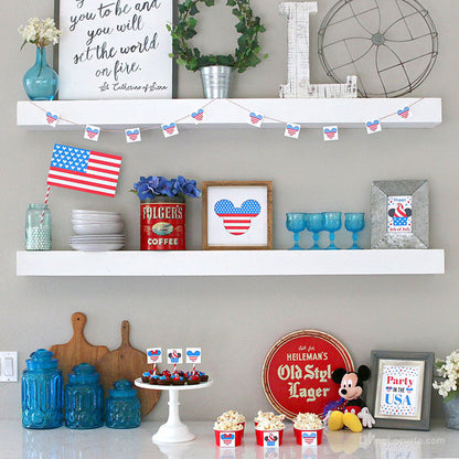 Disney Themed Patriotic Printables