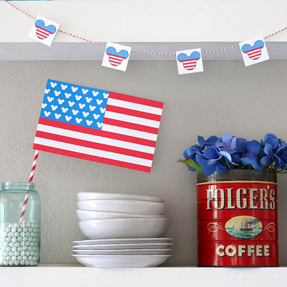 Disney Themed Patriotic Printables