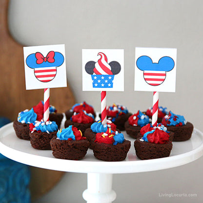 Disney Themed Patriotic Printables