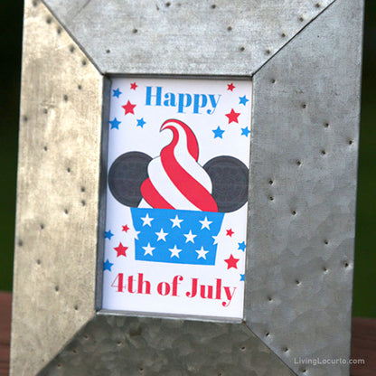 Disney Themed Patriotic Printables